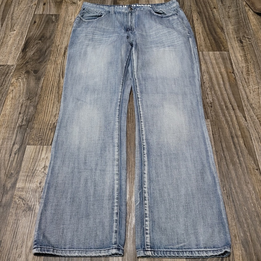 Ecko Unltd 72+Unlimited Jeans Men's 36x32 Baggy Loose Fit Y2K (Pocket Hole)